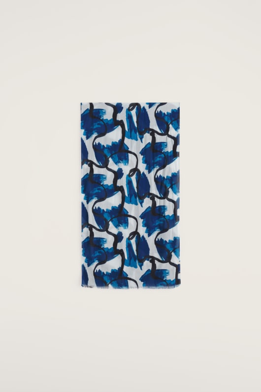 Seasalt Cornwall May Garland Printed Scarf