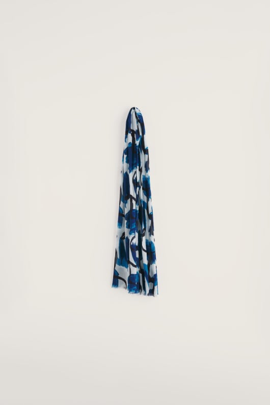 Seasalt Cornwall May Garland Printed Scarf