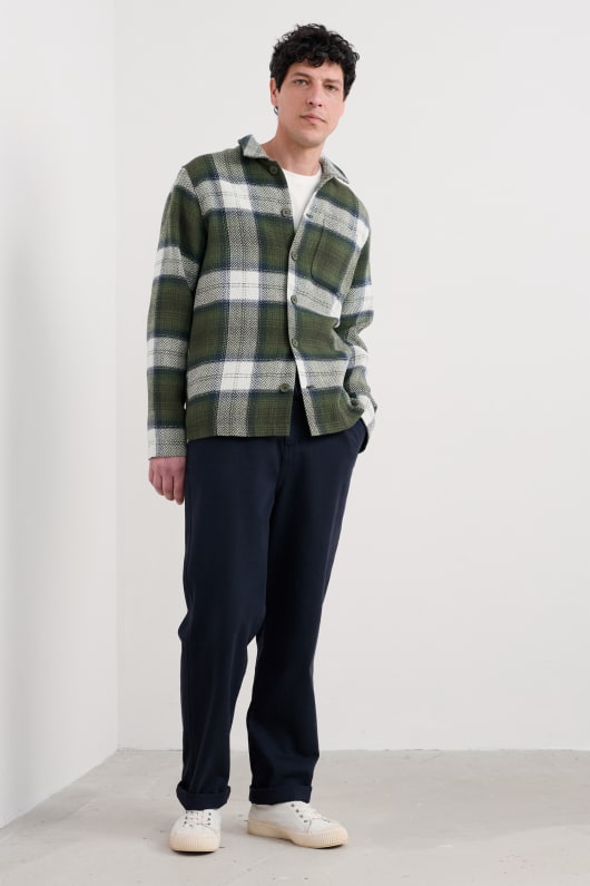 Seasalt Cornwall Men's Anchor Home Overshirt