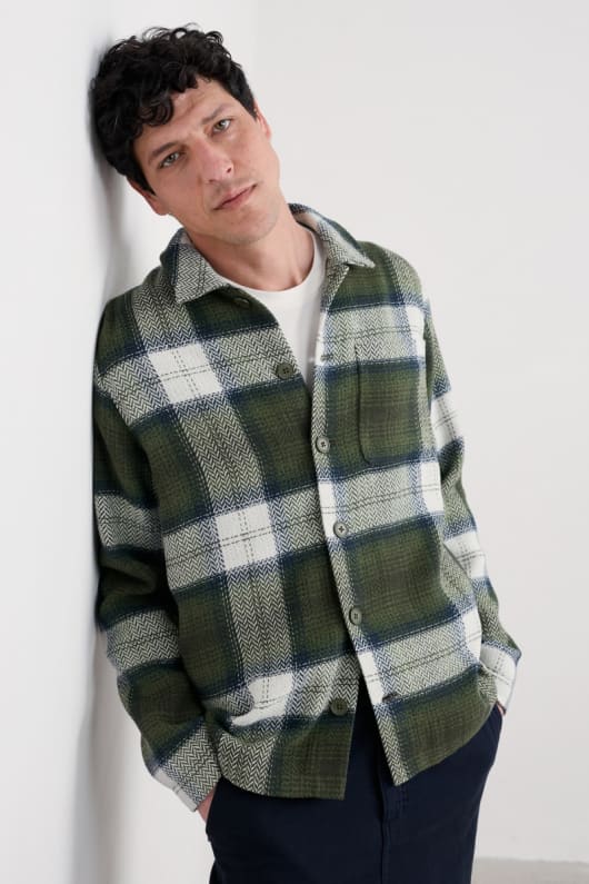 seasalt cornwall Men's Anchor Home Overshirt