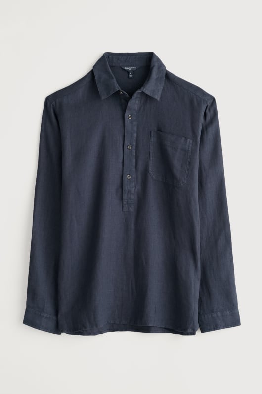 Seasalt Cornwall Men's Artist's Linen Shirt