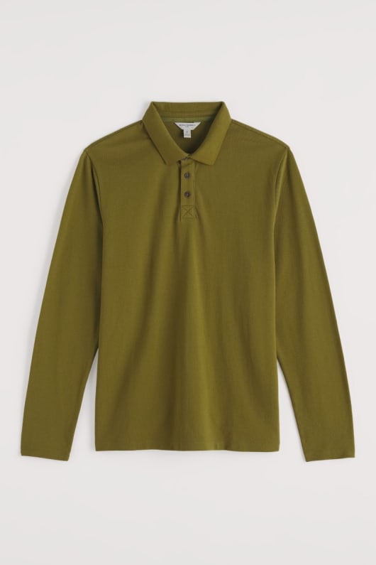 Seasalt Cornwall Men's Balefire Long Sleeve Polo