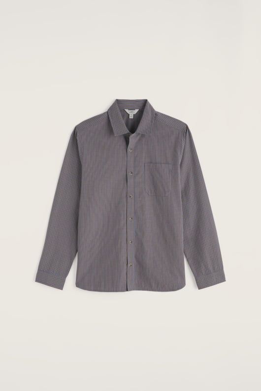 Seasalt Cornwall Men's Banyan Checked Cotton Shirt
