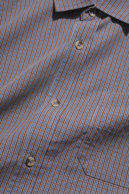 Seasalt Cornwall Men's Banyan Checked Cotton Shirt