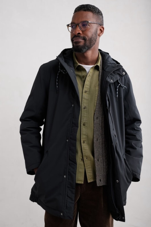 seasalt cornwall Men's Horizon Waterproof Coat