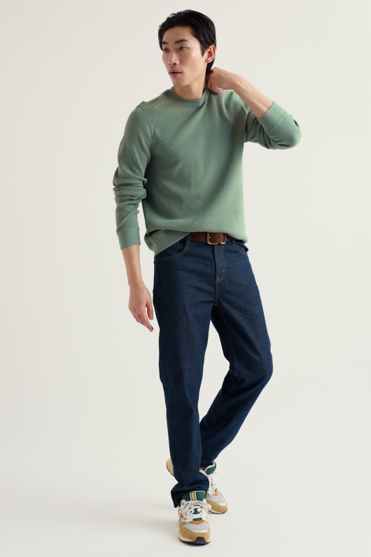 Seasalt Cornwall Men's Jackline Waffle Jersey Top