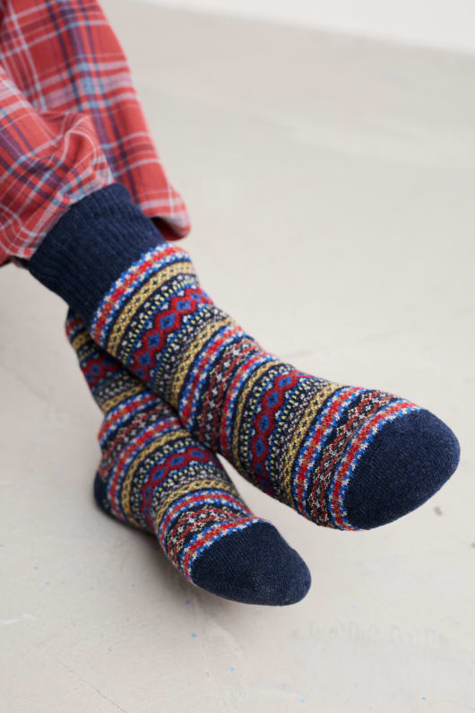 Seasalt Cornwall Men's Knitted House Socks