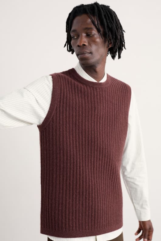 seasalt cornwall Men's Lowdy Crew Neck Vest