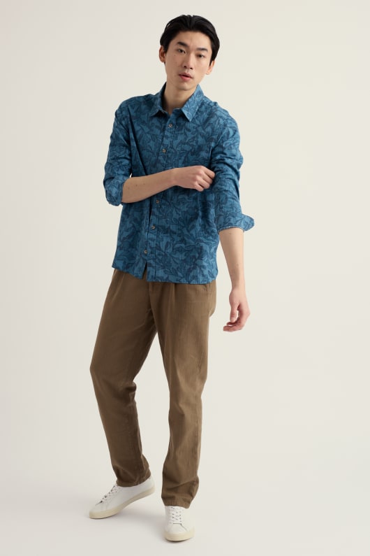 Seasalt Cornwall Men's Palores Button Up Shirt