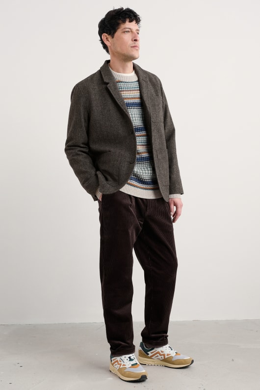 Seasalt Cornwall Men's Pelynt Textured Blazer