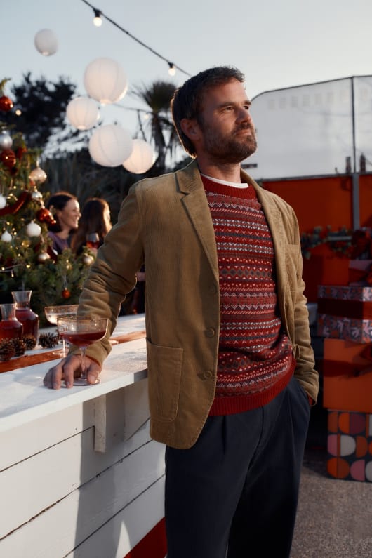 seasalt cornwall Men's Plantsman Cord Blazer