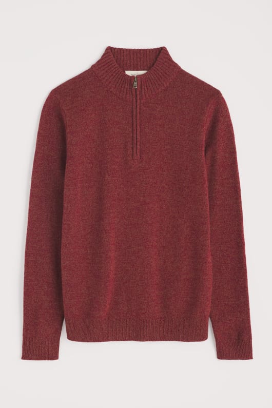 Seasalt Cornwall Men's Reefpoint Half Zip Jumper