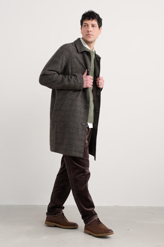 Seasalt Cornwall Men's Roskorwell Overcoat