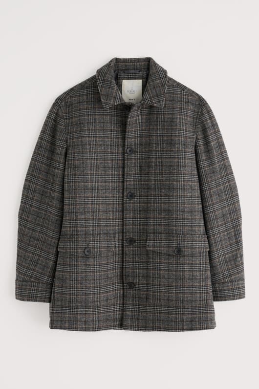 Seasalt Cornwall Men's Rowlocks Check Coat