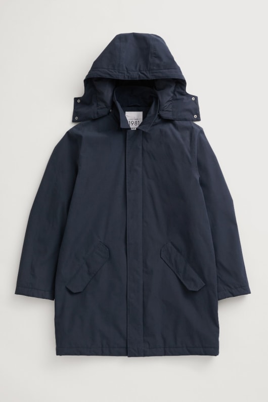 Seasalt Cornwall Men's Stone Wave Waterproof Coat