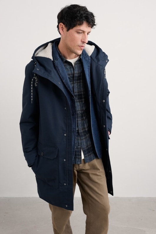 seasalt cornwall Men's Tidesman Waterproof Coat