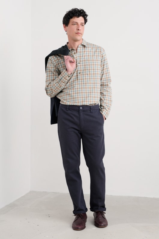 seasalt cornwall Men's Tollgate Slim Leg Trousers