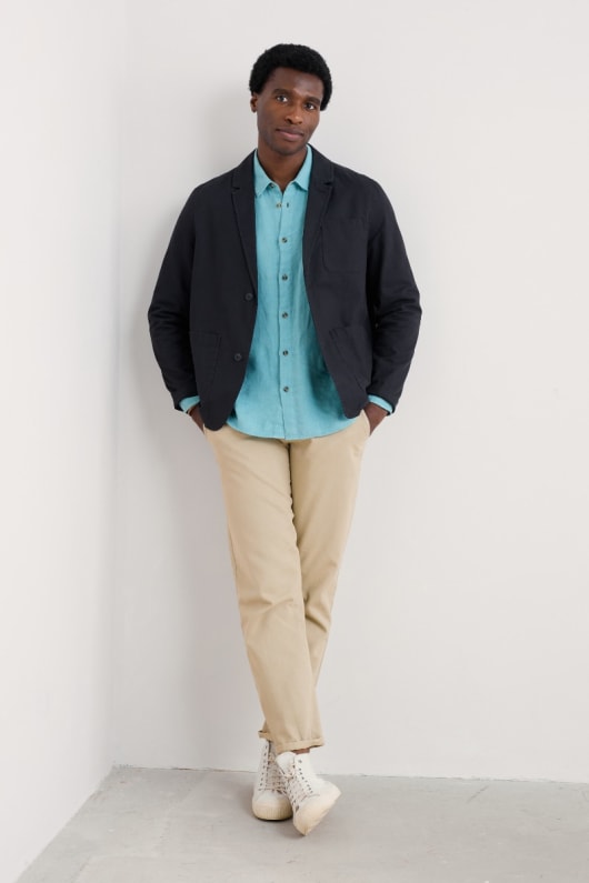 Seasalt Cornwall Men's Towen Organic Cotton Blazer