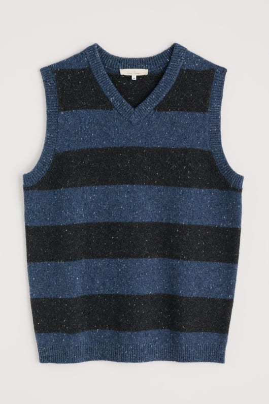 Seasalt Cornwall Men's Treknow V-Neck Vest