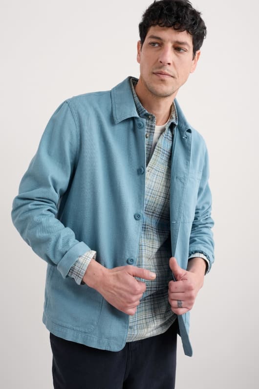 seasalt cornwall Men's Well Wright Worker Jacket