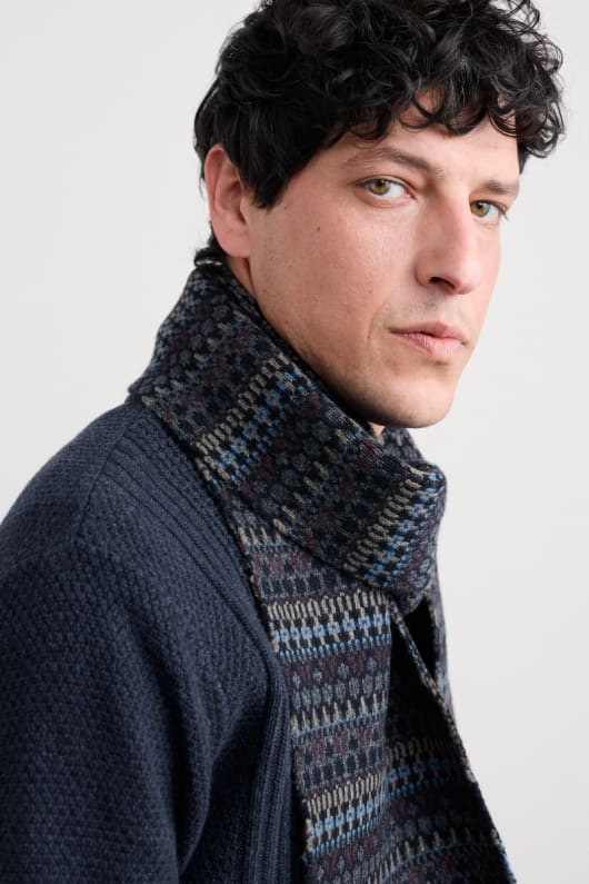 seasalt cornwall Men's Wind Carved Scarf