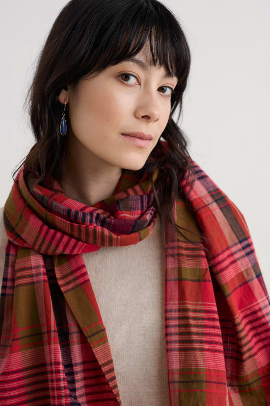 Seasalt Cornwall Merrymaker Organic Cotton Scarf