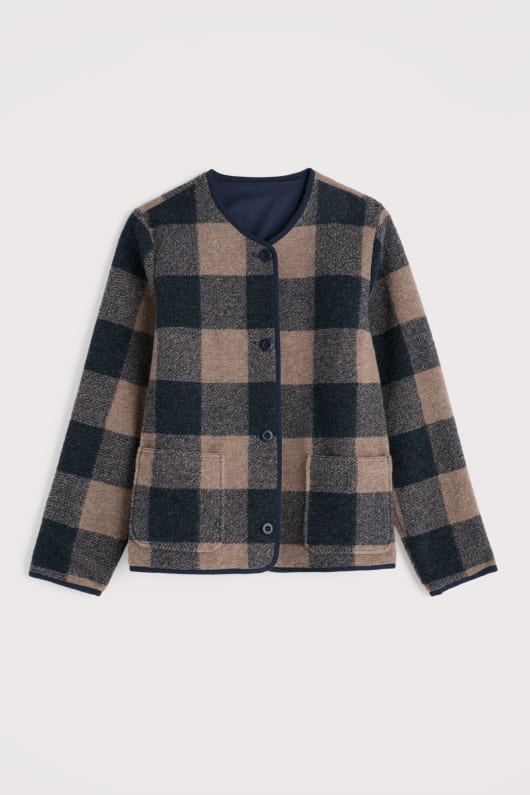 Seasalt Cornwall Merywen Checked Jacket