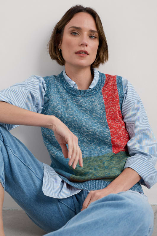 seasalt cornwall Morgana Knitted Vest