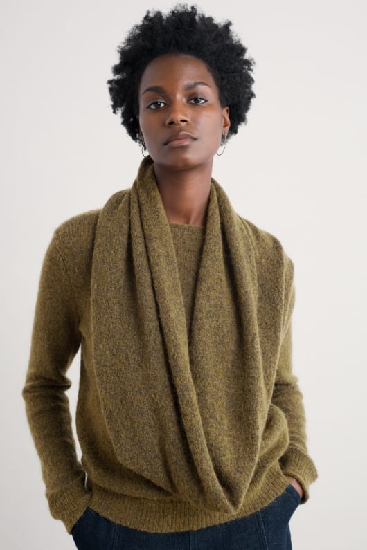 Seasalt Cornwall Morning Cliff Snood