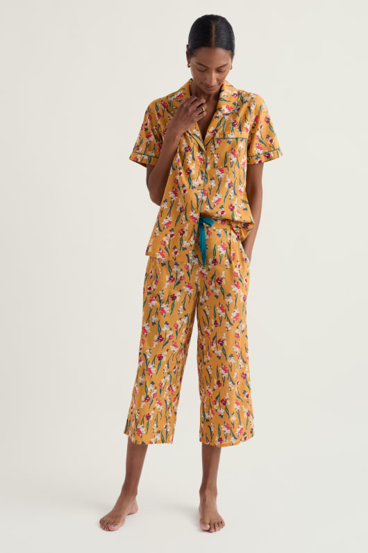 Seasalt Cornwall Nesting Bird Short Sleeve Pyjamas