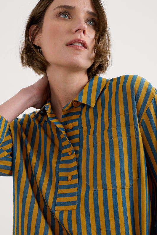 Seasalt Cornwall Oak Leaf Shirt