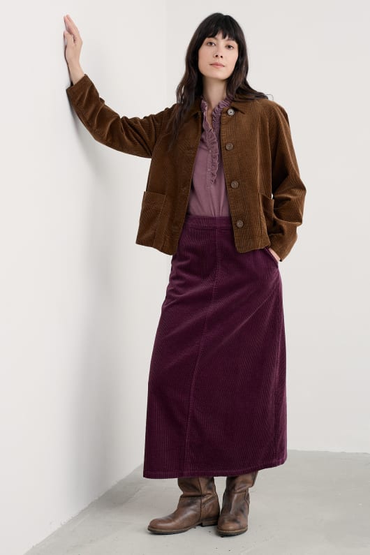 Seasalt Cornwall Ocean Mist Cord Jacket