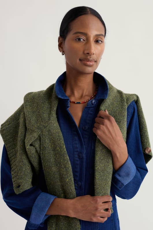 Seasalt Cornwall Patience Acrylic Beaded Necklace