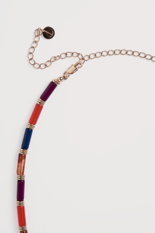 Seasalt Cornwall Patience Acrylic Beaded Necklace