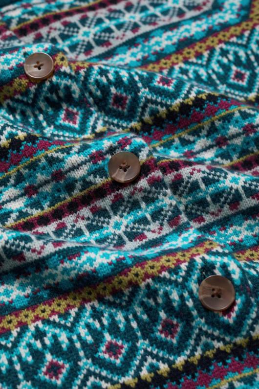 Seasalt Cornwall Percella Cove Fair Isle Cardigan