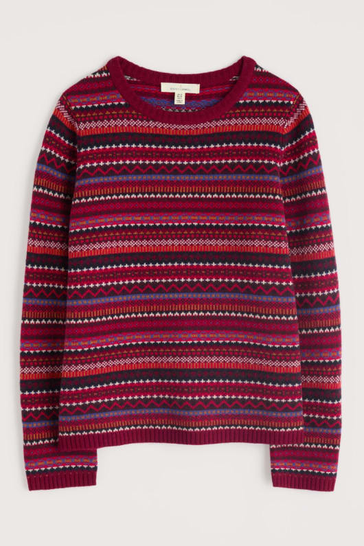 Seasalt Cornwall Percella Cove Fair Isle Jumper