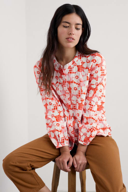 seasalt cornwall Radiance Floral Shirt