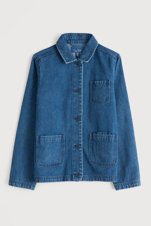 Seasalt Cornwall Reading Rocks Denim Jacket