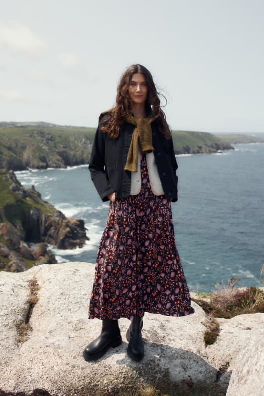 seasalt cornwall Reading Rocks Denim Jacket