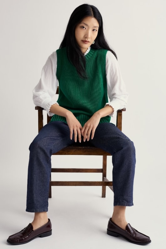 seasalt cornwall Redstart Knitted Vest