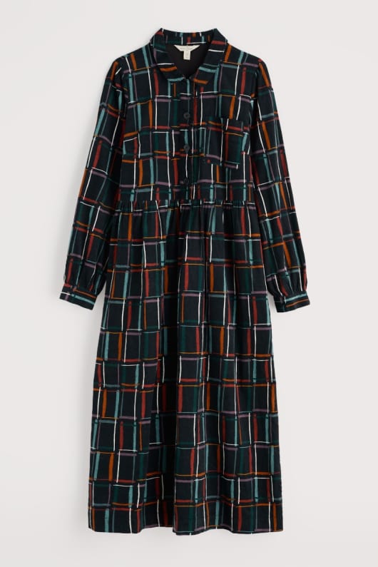 Seasalt Cornwall Rosina Shirt Style Midi Dress