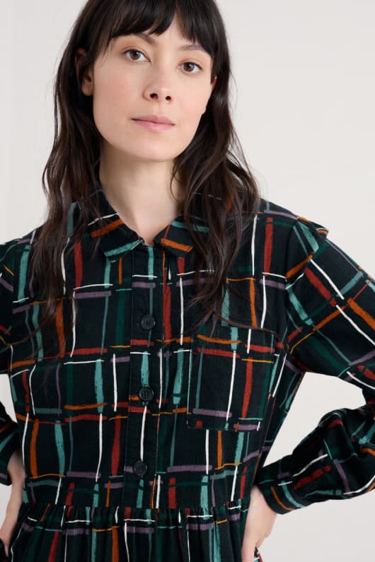 Seasalt Cornwall Rosina Shirt Style Midi Dress