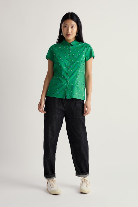 Seasalt Cornwall Rushmaker Short Sleeve Shirt