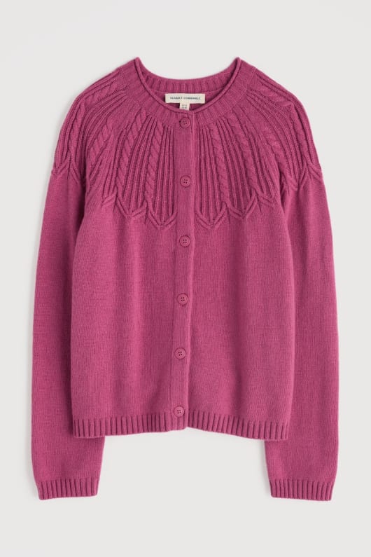 Seasalt Cornwall Sand Song Cable Stitch Cardigan