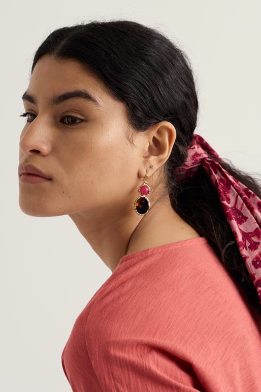 seasalt cornwall Seed Fall Drop Earrings