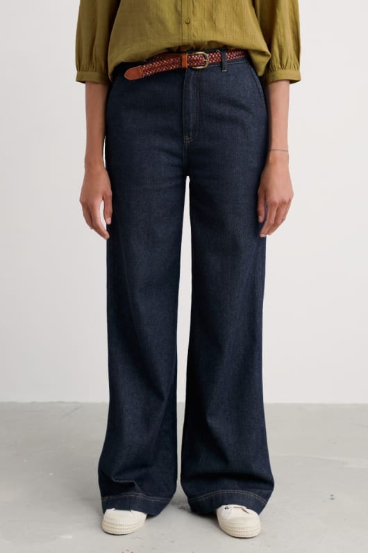 Seasalt Cornwall Sennen Cove Wide Leg Jeans