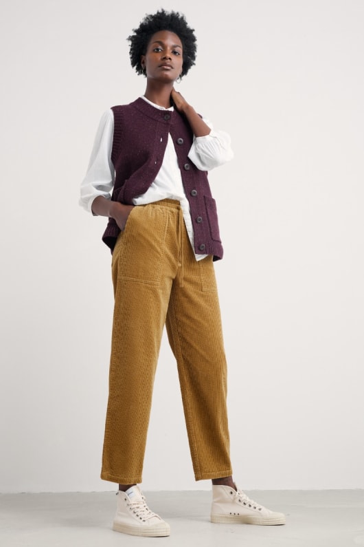 seasalt cornwall Sholl Cord Joggers