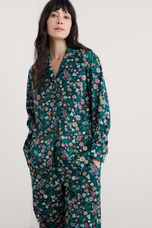 seasalt cornwall Simple Stars Flannel Pyjamas