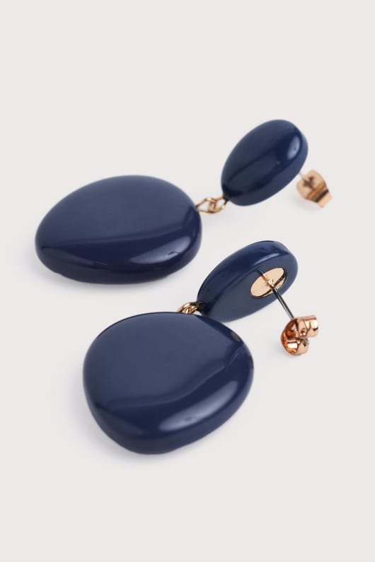 Seasalt Cornwall Snowdrop Resin Bead Earrings