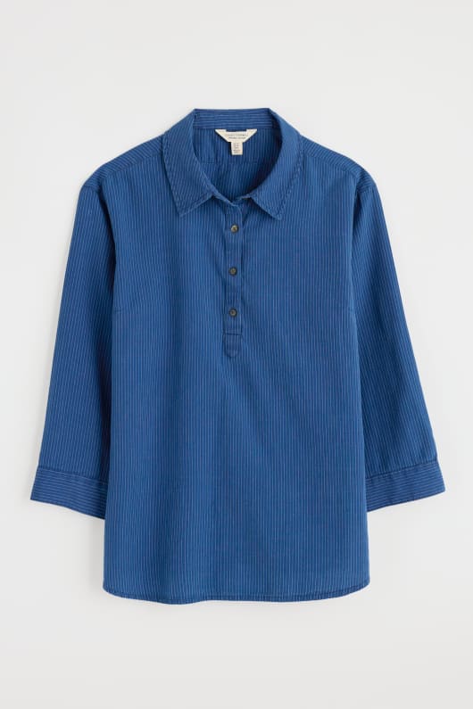 Seasalt Cornwall St Keverne Yarn-Dyed Shirt